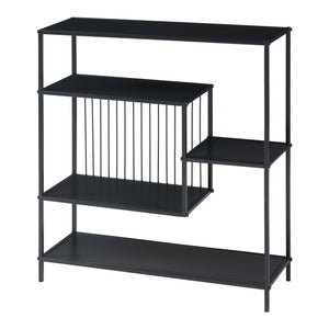 Stolik konsola Beesel 655x60x20 cm czarny [en.casa]