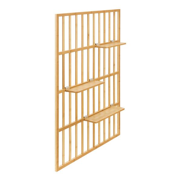 Półka ścienna Røst 120x80x13cm bambus [en.casa]