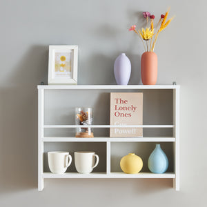 Półka ścienna Piteå 60x10,5x45cm biała [en.casa]