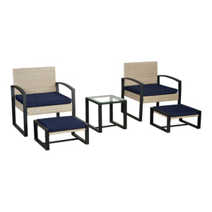 5-częściowy zestaw mebli ogrodowych Calvello [casa.pro]