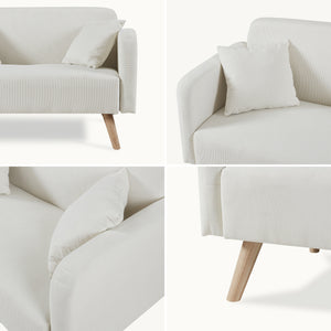 Sofa 2-osobowa Midt 132x70x81 cm [en.casa]