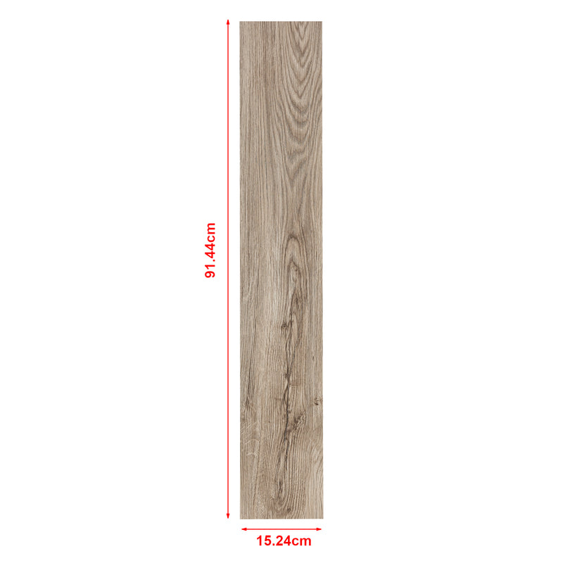 Szkic wymiarowy [neu.haus]® Samoprzylepne winylowe panele podłogowe PCV 7 szt. = 0,975 m² dąb fiński matowy