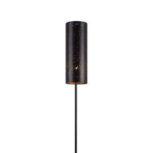 [lux.pro]® Lampa stojąca metalowa czarna Perth