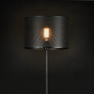 Lampa podłogowa Arensburg 153 cm metal E27 60W czarna lux.pro