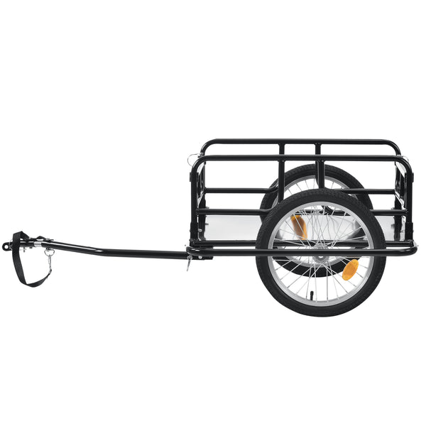 Przyczepka rowerowa 130x72x49 cm Maks. 40 kg Boczne zabezpieczenie przed uderzeniem pro.tec