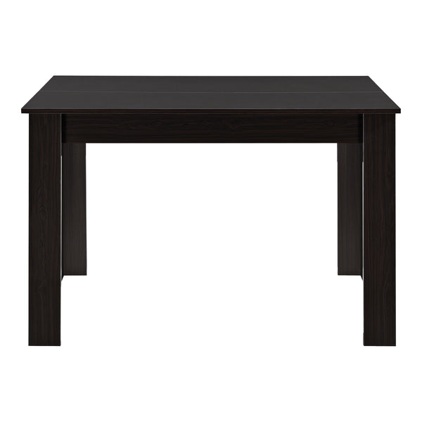 Stół do jadalni Skien 117x76x74 cm orzechowy wysoki połysk en.casa