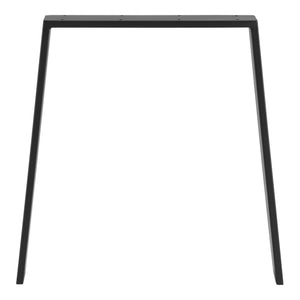 Kraftisried rama stołu zestaw 2 55/70x72cm stal czarny [en.casa]