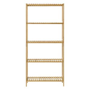 Regał bambusowy Karlskoga 60x26x130cm naturalne drewno [en.casa]