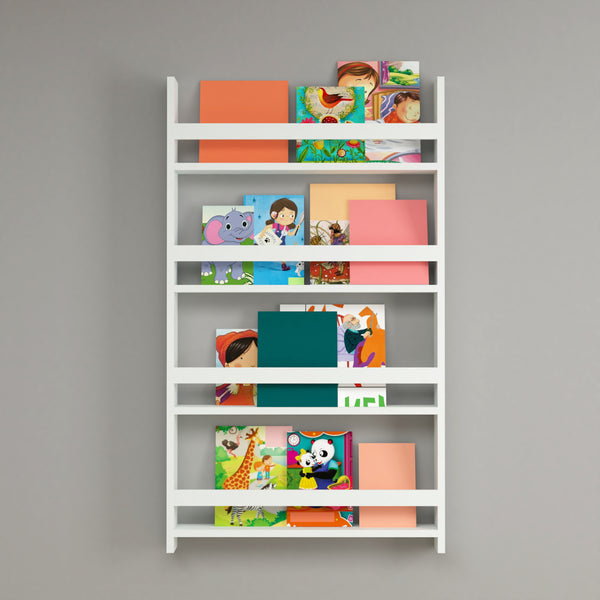 Półka dziecięca Sotenäs 120x74x10cm Biała [en.casa]