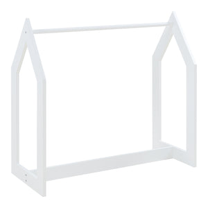 Wieszak na płaszcze Værløse 78x75x35cm Biały [en.casa]