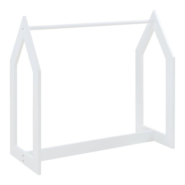 Wieszak na płaszcze Værløse 78x75x35cm Biały [en.casa]
