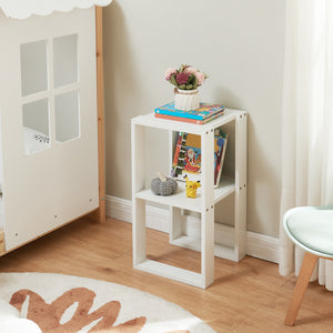 Stolik boczny Thyholm 55x30x30 cm biały [en.casa]