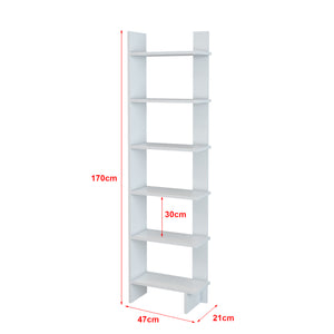 Regał Midtdjurs biały [en.casa]