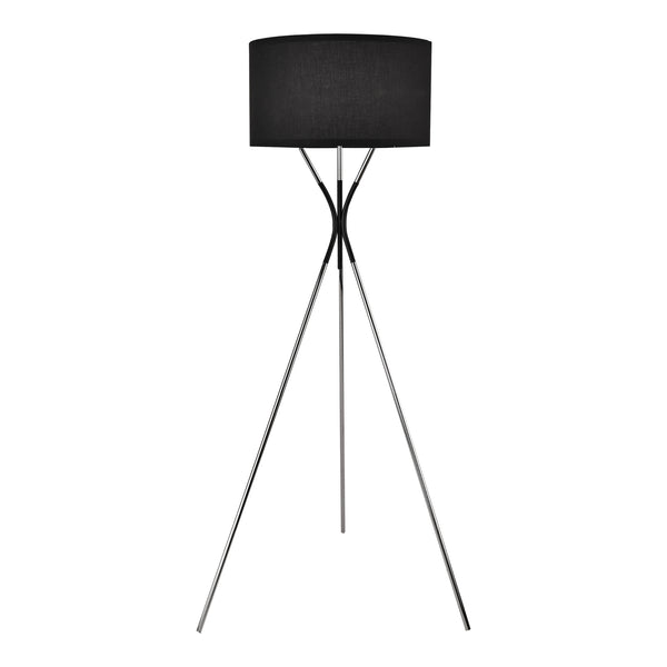Lampa podłogowa Athlone srebrny/czarny [lux.pro]