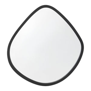 Lustro ścienne Galatone czarne, matowe 64x60cm [en.casa]