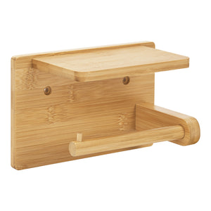 Bambusowy uchwyt na papier toaletowy Vallentuna [en.casa]