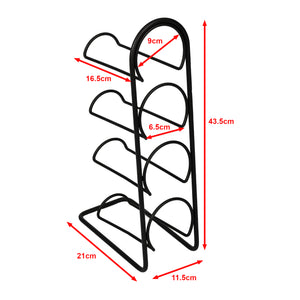 Stojak na wino Anchamps na 4 butelki [en.casa]