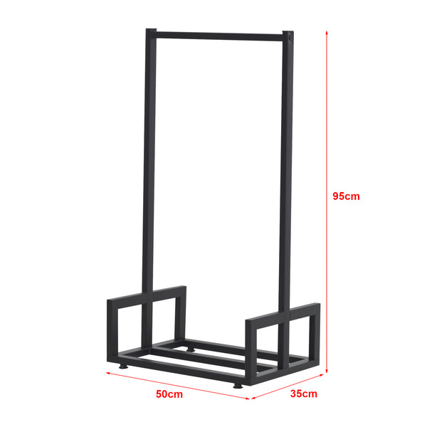 Stojak na drewno opałowe Thisted 50x35x95cm [en.casa]