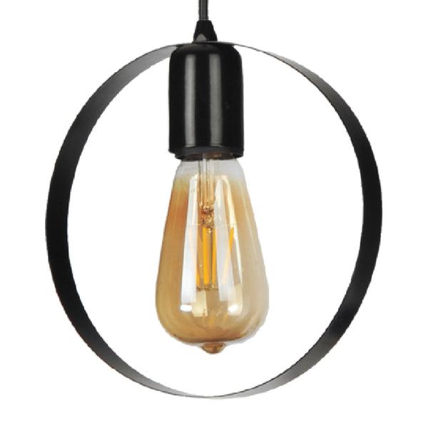 Lampa wisząca Cirencester czarna [lux.pro]