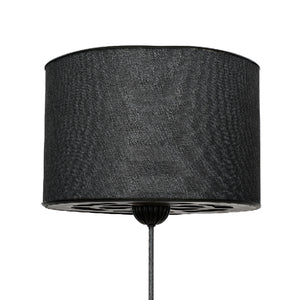 Lampa podłogowa Malmesbury 1 x E27 metal czarna [lux.pro]