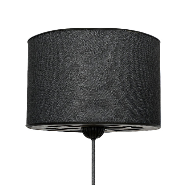 Lampa podłogowa Malmesbury 1 x E27 metal czarna [lux.pro]