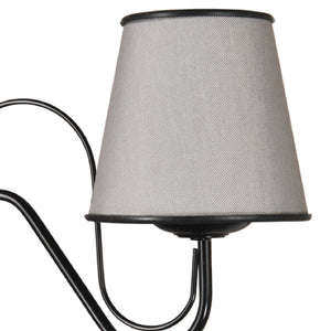Lampa ścienna Hampshire 1 x E27 szara [lux.pro]