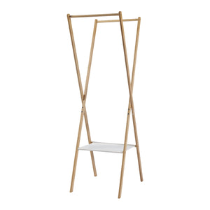Składany wieszak na ubrania Iisalmi bamboo [en.casa]
