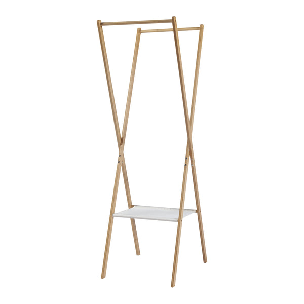 Składany wieszak na ubrania Iisalmi bamboo [en.casa]