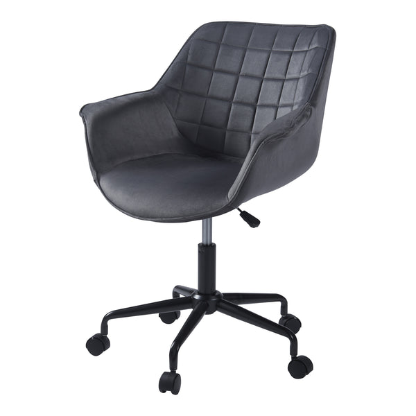 Krzesło biurowe Kaavi Ciemnoszary [en.casa]