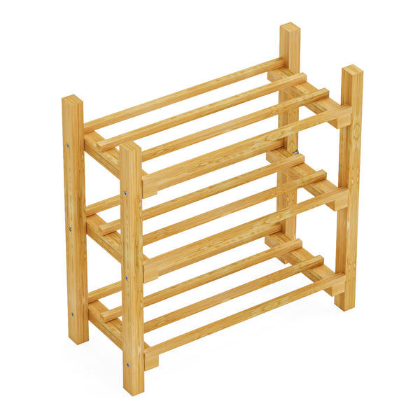 Stojak na buty Keuruu 60x60x25 cm [en.casa]