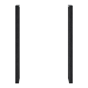 Stelaż stołu Kauniainen zestaw 2 szt. stal 87x27 cm [en.casa]