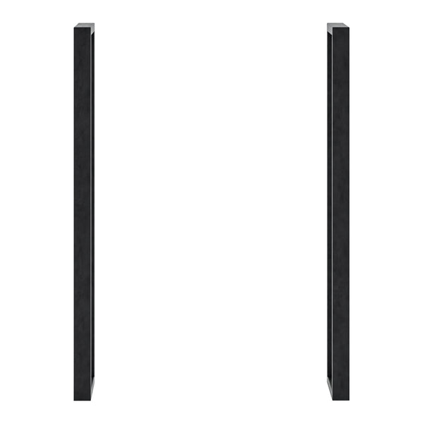 Stelaż stołu Kauniainen zestaw 2 szt. stal 87x27 cm [en.casa]