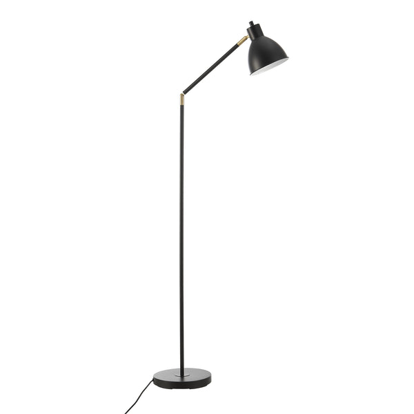 Lampa podłogowa Stockport 139cm czarny/złoty [lux.pro]