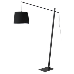 Lampa podłogowa Nesna czarna [lux.pro]