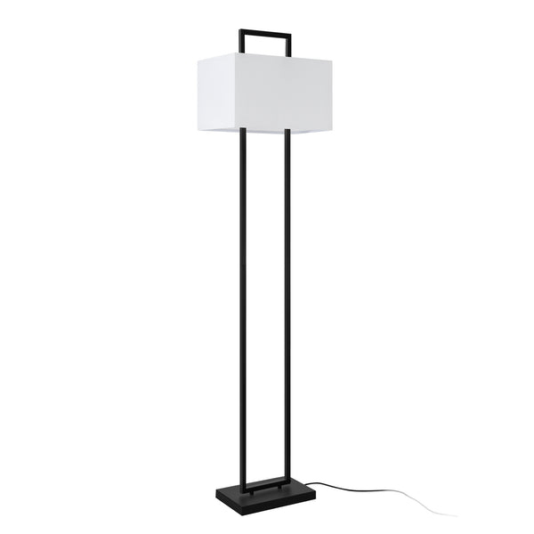 Lampa podłogowa Sigdal czarny / biały [lux.pro]