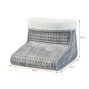 Elektryczny ogrzewacz do stóp Bari 100W Szary [en.casa]