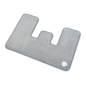 Elektryczna podkładka grzewcza Borrello 100W 65x45cm Szara [en.casa]