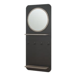 Panel do szafy Helsinge z lustrem 140x60x16 cm [en.casa]