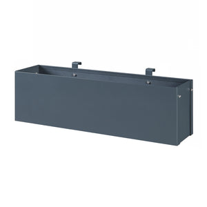 Doniczka na kwiaty Achtkarspelen 50x12x15cm antracyt [en.casa]