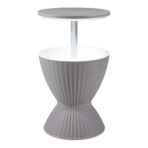 Stolik chłodzący Atessa 58x48,5cm jasnobrązowy [casa.pro]