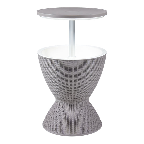 Stolik chłodzący Atessa 58x48,5cm jasnobrązowy [casa.pro]