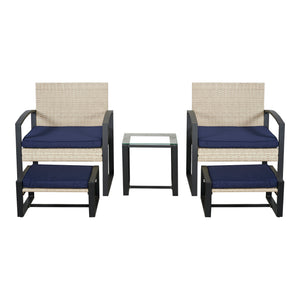 5-częściowy zestaw mebli ogrodowych Calvello [casa.pro]