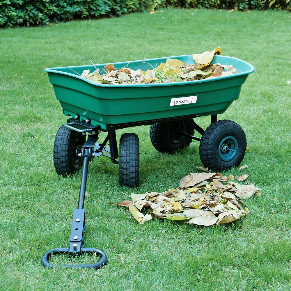 Wózek ręczny Corfinio 111x51 cm maks. 250 kg zielony/czarny [pro.tec]