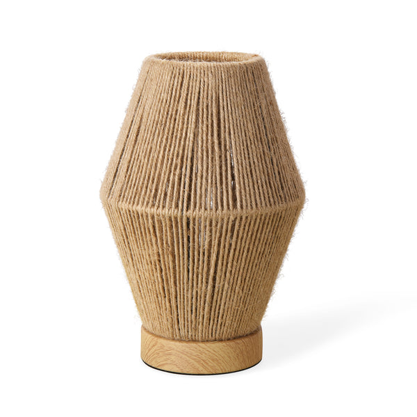 Lampa stołowa Arundel 1xE27 wood look/nature [lux.pro]