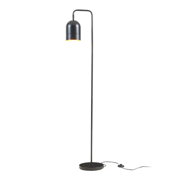 Barnard metalowa lampa podłogowa 159 cm czarna [lux.pro]