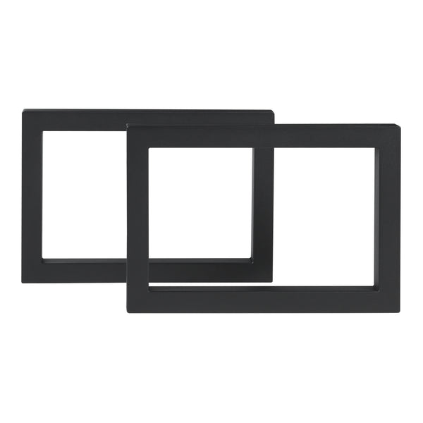 Stelaż do stołu zestaw 2 sztuk Lunderskov 35x50cm czarny [en.casa]