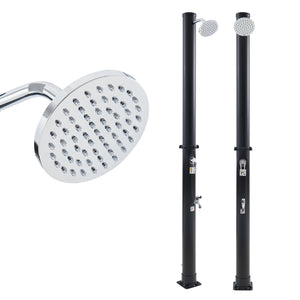 Prysznic solarny Frerievn z deszczownicą 215 cm 18L [casa.pro]