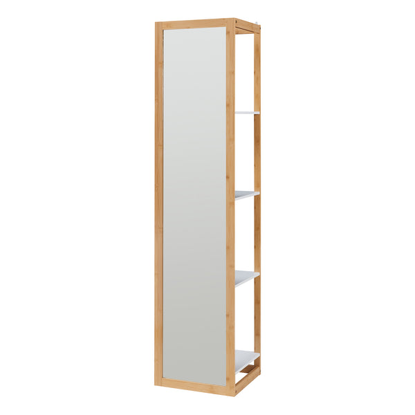 Półka pod lustro As 170x40x35 cm bambus [en.casa]