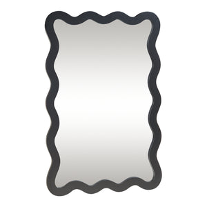 Lustro ścienne Koster 90x60 cm czarne [en.casa]