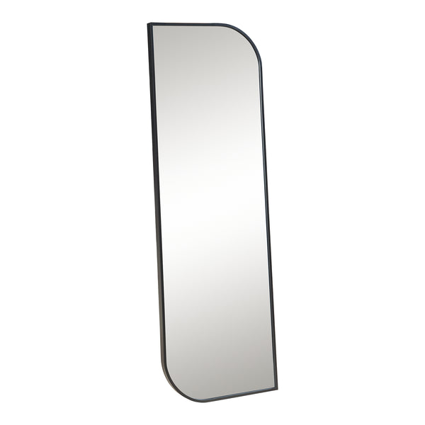 Lustro ścienne Tarvindak 120x40 cm czarne [en.casa]